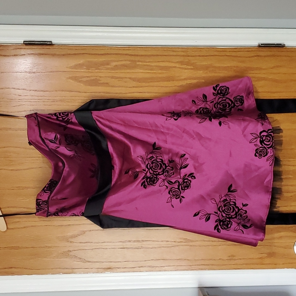 Strapless dress